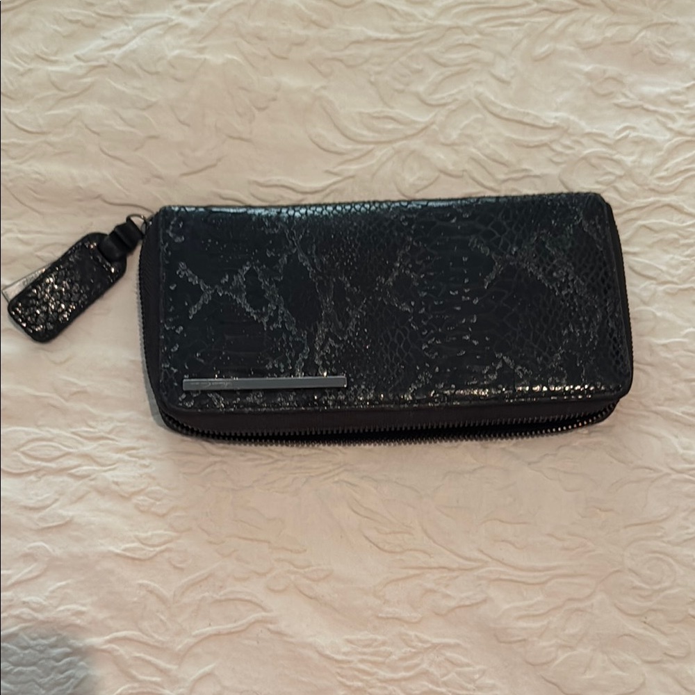 Black Snakeskin Wallet